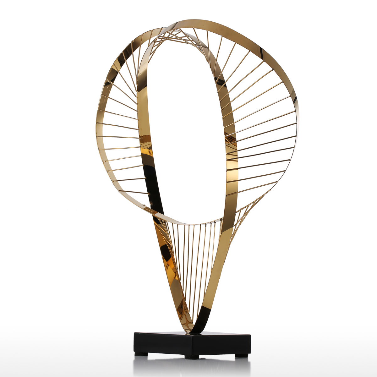 Best and cheap golden four seasons Stainless Steel Ornament Modern